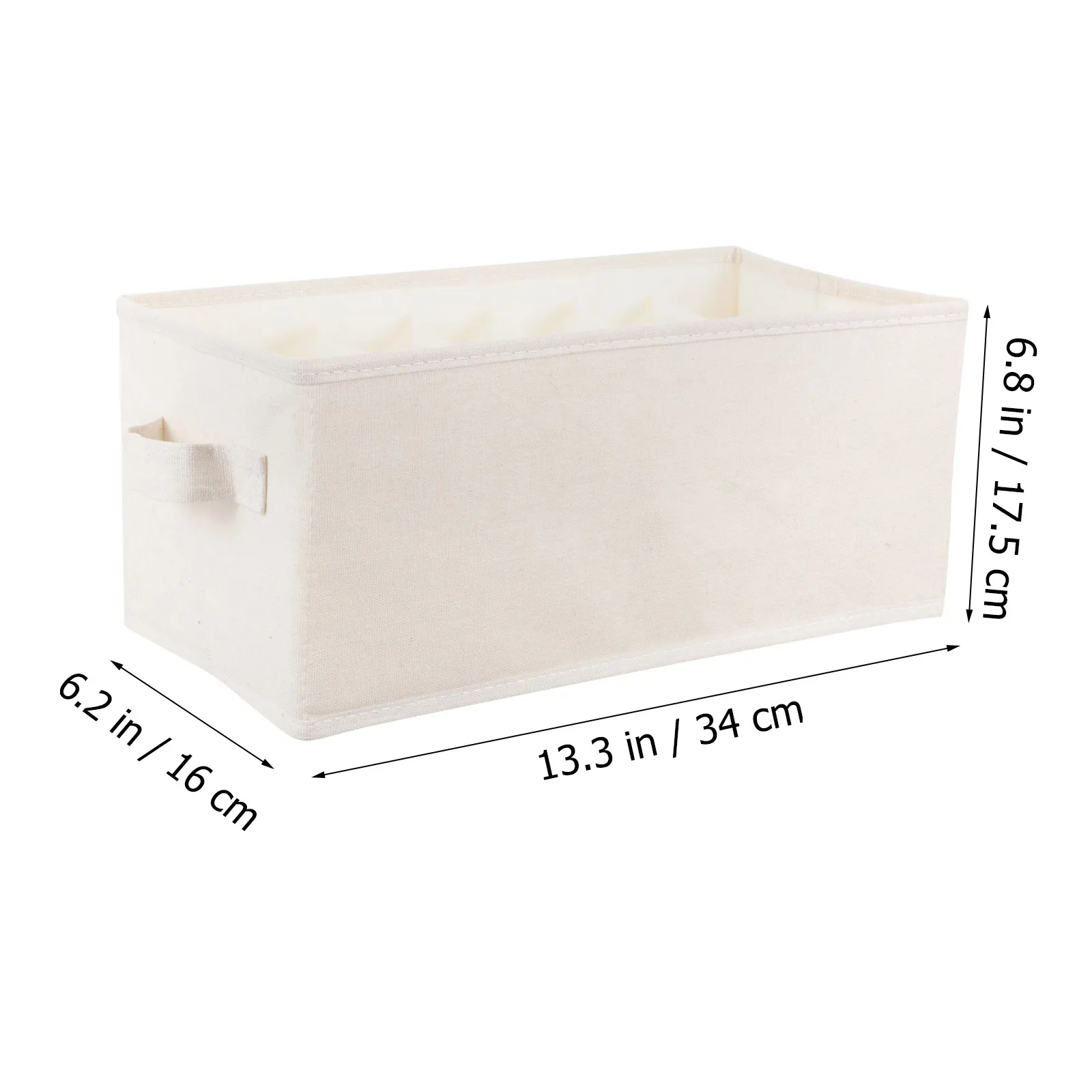 Clothes Organizer Storage Box High Volume Foldable Fabric Wardrobe Clothes Holder Drawer Organizer for Shirts T Shirts Scarves