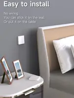 Self-powered Wireless Wall Switch No Battery Required 86Type RF433Mhz Waterproof Wall Switch 4