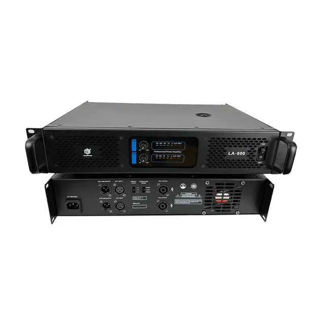 

Wholesale H-class Power Amplifier 800W 2-channel Professional Power Amplifier