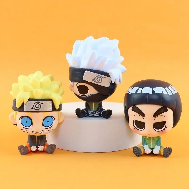 Hokage uzumaki naruto uchiha sasuke anime dos desenhos animados estudante presente do feriado caixa cega boneca personalizado dos desenhos animados surpresa caixa de presente