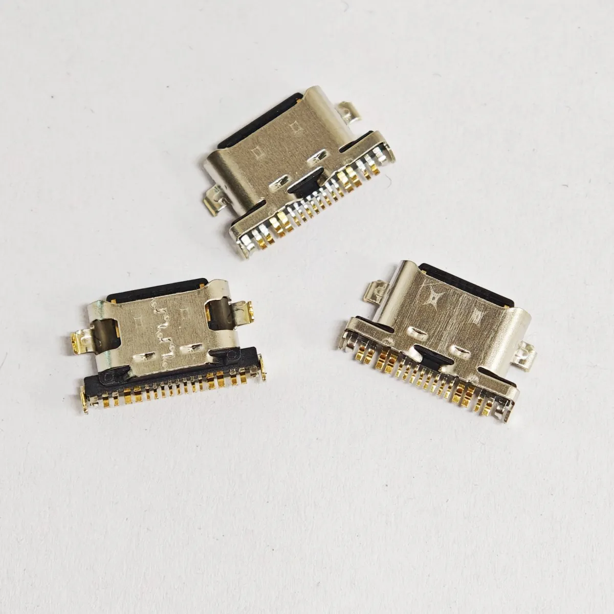 10-20pcs USB Charging Charger Port Dock Connector Socket Jack USB Dock For Vivo V40 SE/V40 5G/Y28 2024/Y300 Pro/Y19e image 2