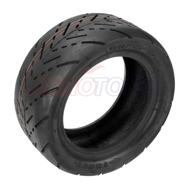 90/55-6 Tire Tubeless for Electric Scooter 10 Inch 80/60-6 80/65-6 Widened Wear-Resistant Road Vacuum Tyre