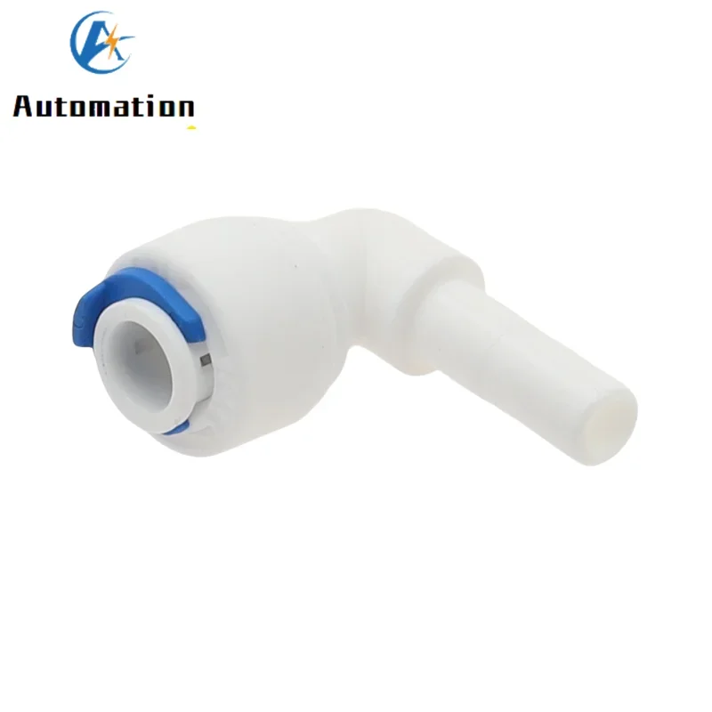 

5 шт. RO соединители для фильтров для воды, пластиковый фитинг, колено 1/4 "3/8" наружный диаметр, шланговая труба, обратный осмос, аквариумная система, быстроразъемное соединение