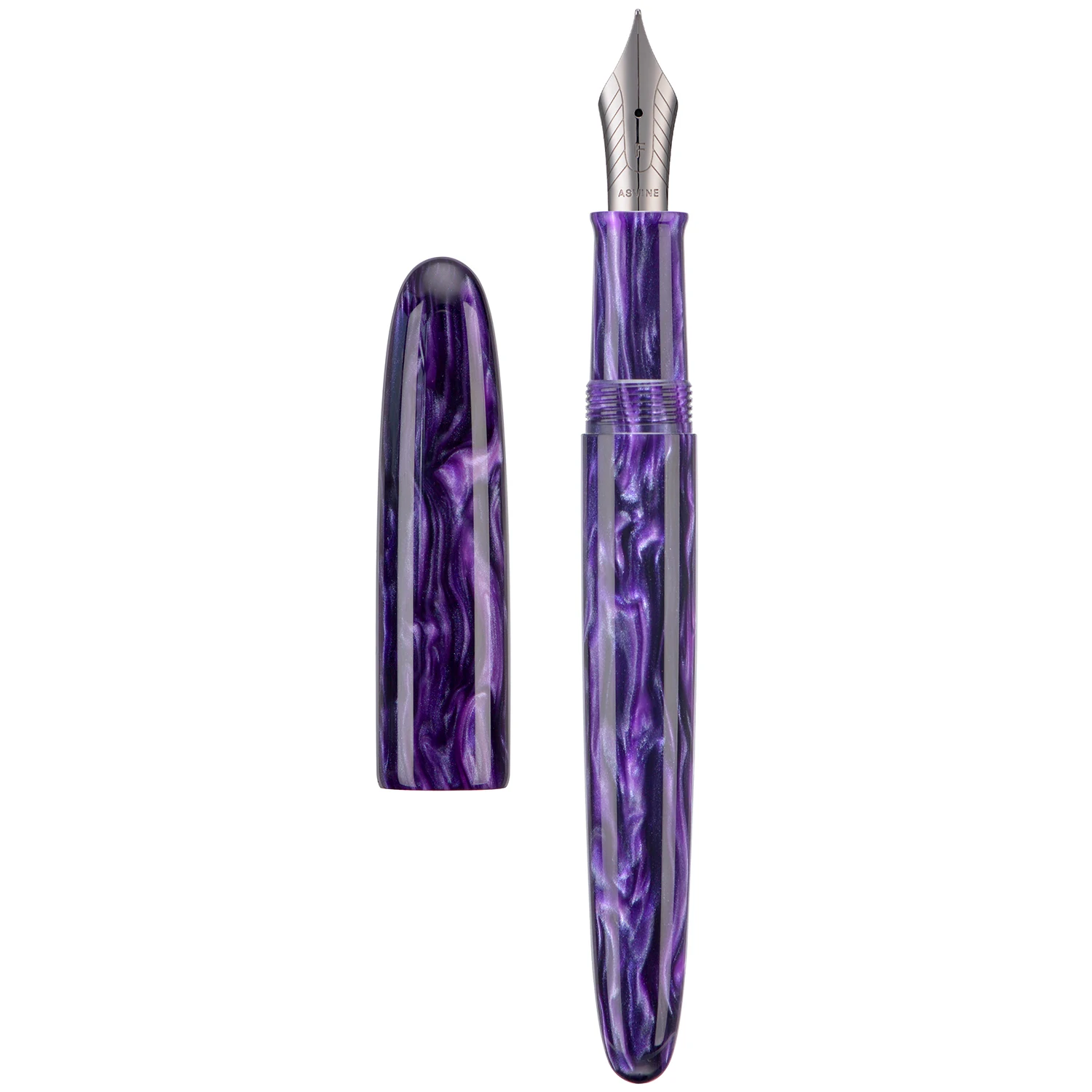 Asvine C80 Resin Fountain Pen EF/F/M Stub 1.1 Nib
