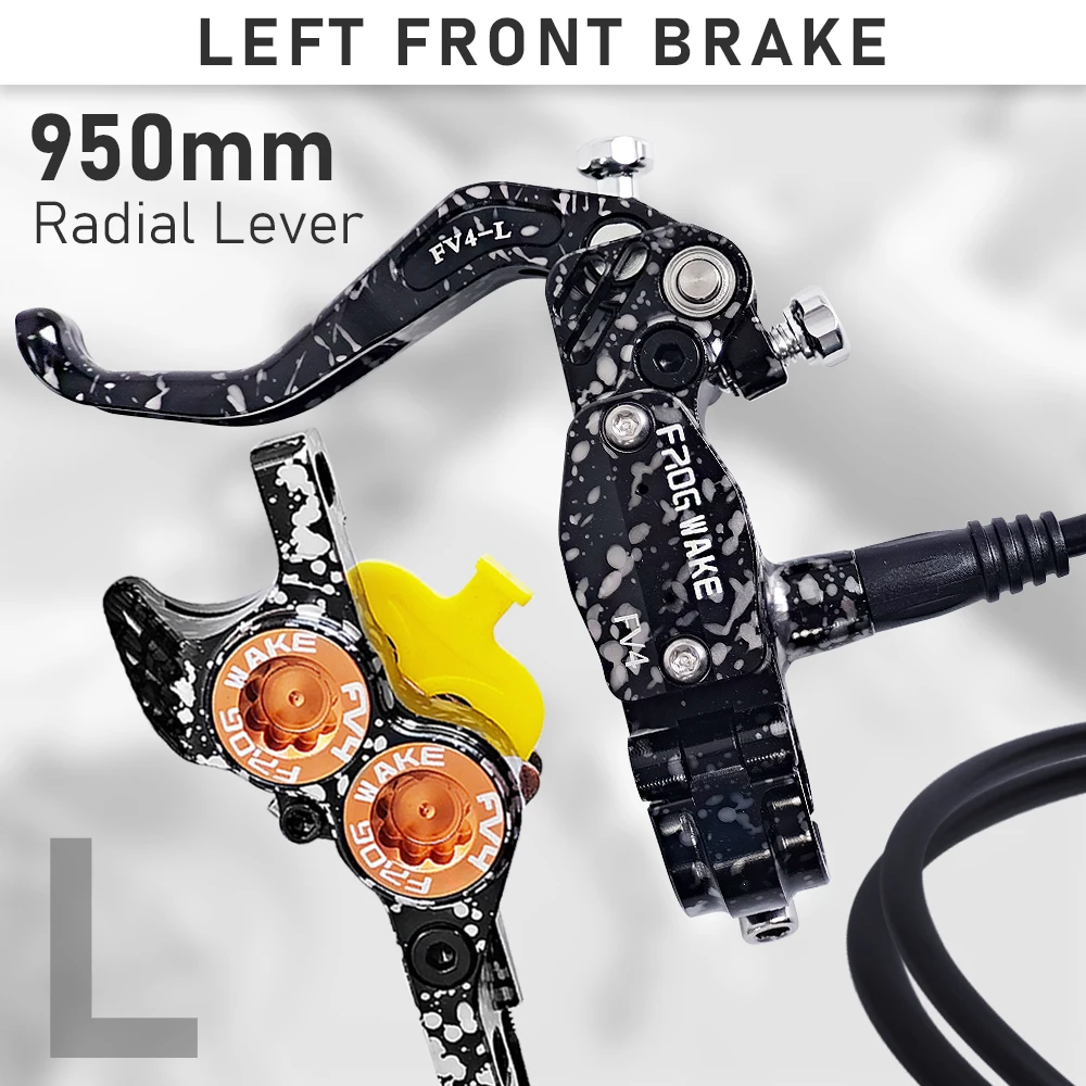 Frog Wake FV4-L マウンテンバイク油圧ディスクブレーキキット、180mm