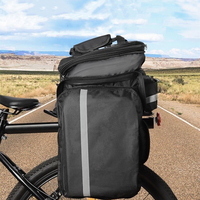 Waterproof Bicycle Saddle Bag Large Capacity Tail Rear Trunk Bag Road Mountain Luggage Carrier Bike Bags Bycicle Bag