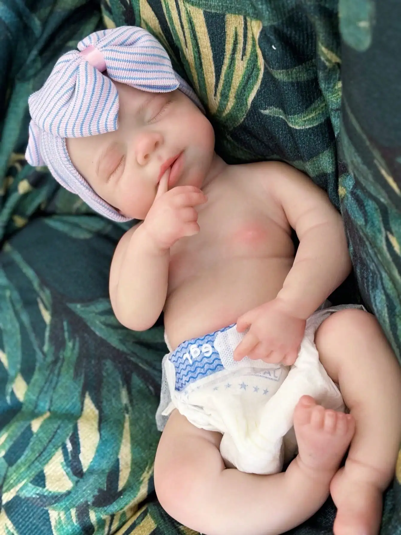 ซัคเซีย ตุ๊กตาซิลิโคนรีบอร์น ปาสคาล ขนาด 18 นิ้ว |   แบบเปิดปาก |   ตุ๊กตาศิลปะงานฝีมือเด็กหญิงที่ทาสีเหมือนจริง