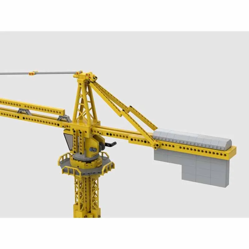 

Building Blocks MOC-183363Trailer Tower Crane City Building 925-piece Assembling Toy for Children's Birthday Gift Christmas Gift