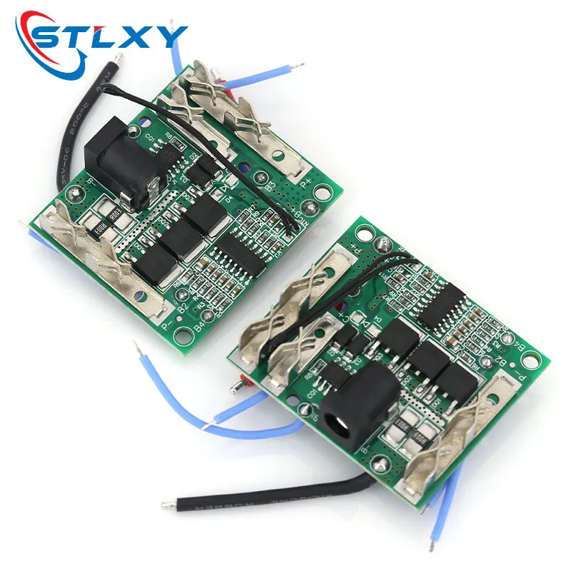 Stlxy 5S of 21V for Makita style Li-battery Protection Board with temperature protection Universal tool protection Board
