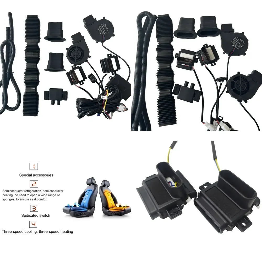 AP01 Air Conditioned Seat Heater Cooling All in One Kit for Car