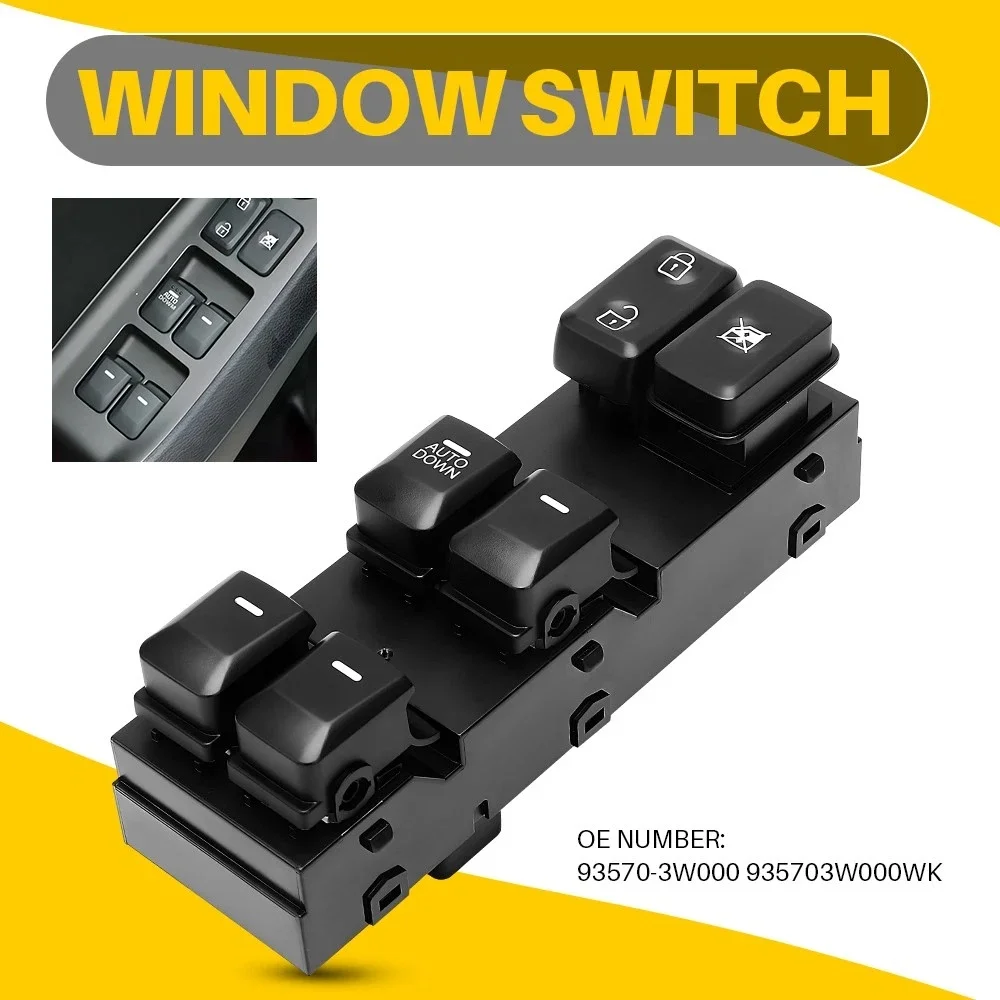 /935703W000 /93570-3W000 /Power Window Switch Driver Side For Kia For For Sportage 2011 2012 2013 2014 2015 2016 Electric Contro