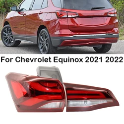 Car Rear Inner Outer Tail Light Assembly Turning Signal Stop Lamp Warning Brake Light Taillights For Chevrolet Equinox 2021 2022