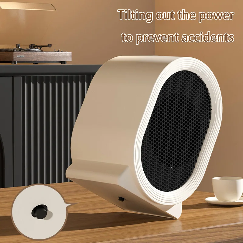 Xiaomi MIJIA Desktop Heater Vertical Heater Home Bedroom Small Electric Heater Dormitory Quick Heat Heater Suitable for Home