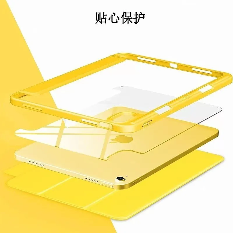 For iPad 11th Generation A16 2025 Tablet Case with Pencil Holde Auto Wake & Sleep for iPad 10 10.9 inch 2022 Smart Cover Funda view 5