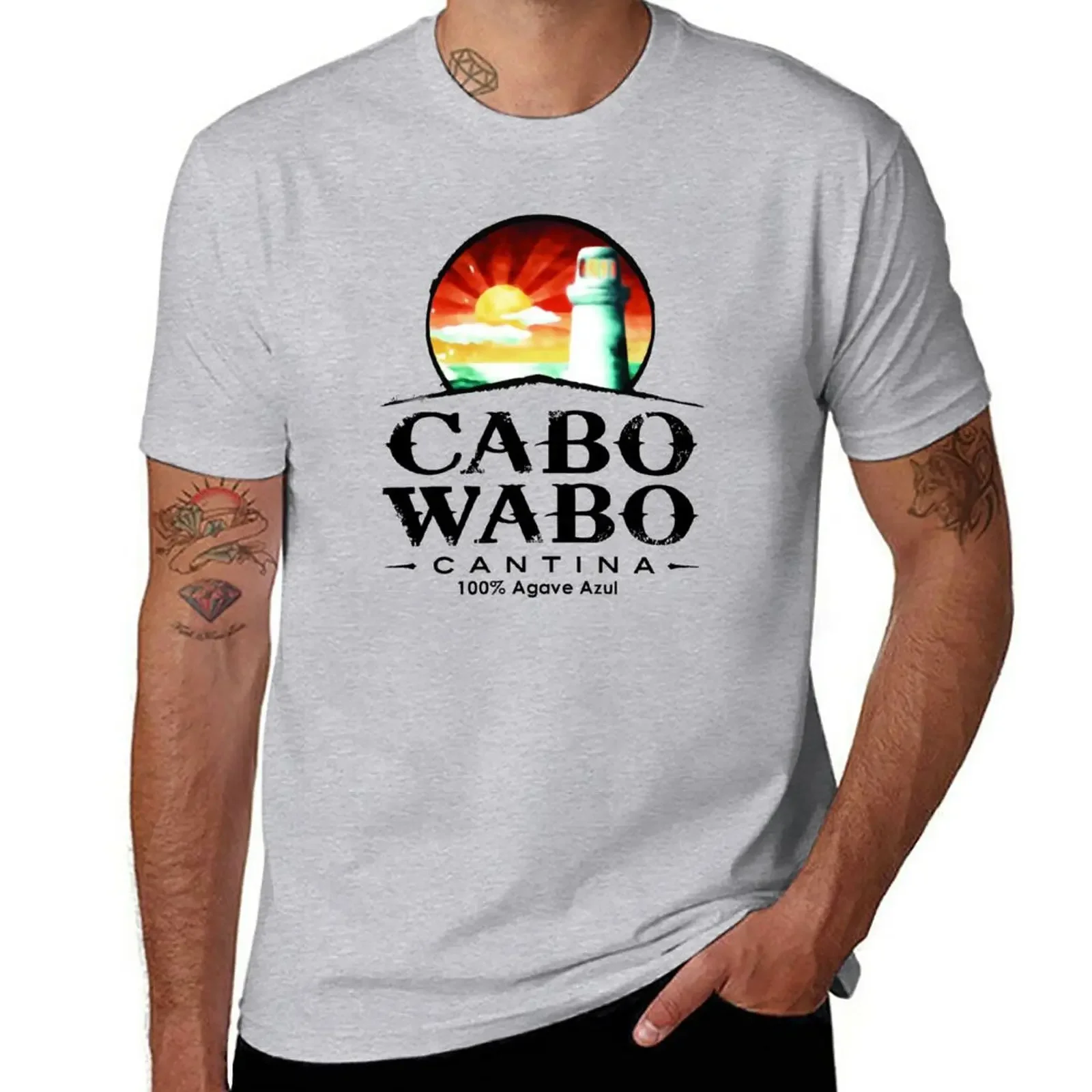 New Cantina Cabo wabo T-Shirt black t shirt oversized t shirts graphic t shirts men graphic shirts