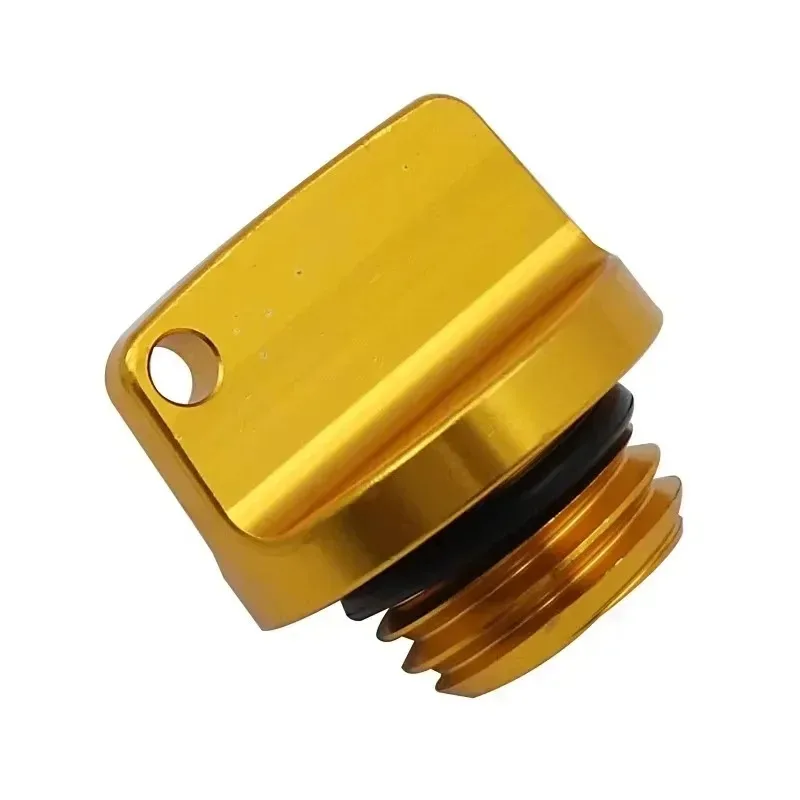 Universal Geeignet für Motorrad Kurbelgehäuse Abdeckung CNC Motor Öl Einfülldeckel Stecker 1 stücke