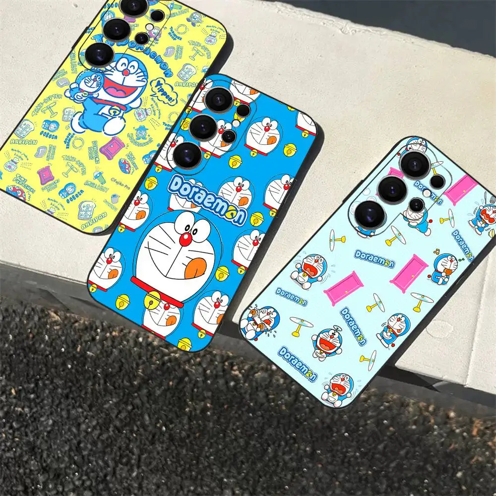 Cartoon D-Doraemons Phone Case For Samsung S 24 fe 25 Ultra plus 20 lite 21 30 22 23 24 22 Ultra 5G Fundas