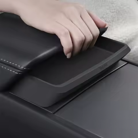Central Armrest Storage Box For Tesla Model Y/3/3 Highland Car Glasses Phone Storage Case Multi Functional Accessorie 2025 New
