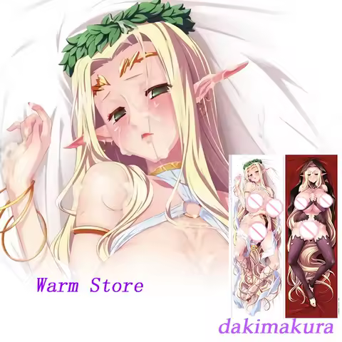 Dakimakura Anime olga discordia kuroinu kedakaki seijo hakudaku somaru Double-sided Print Life-size Body Pillow