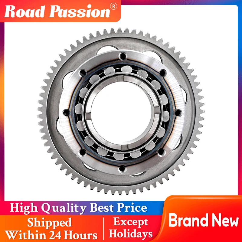 

Road Passion Motorcycle One Way Bearing Starter Clutch Gear Flywheel Assy For Ducati monster 1260 2017 High Quality