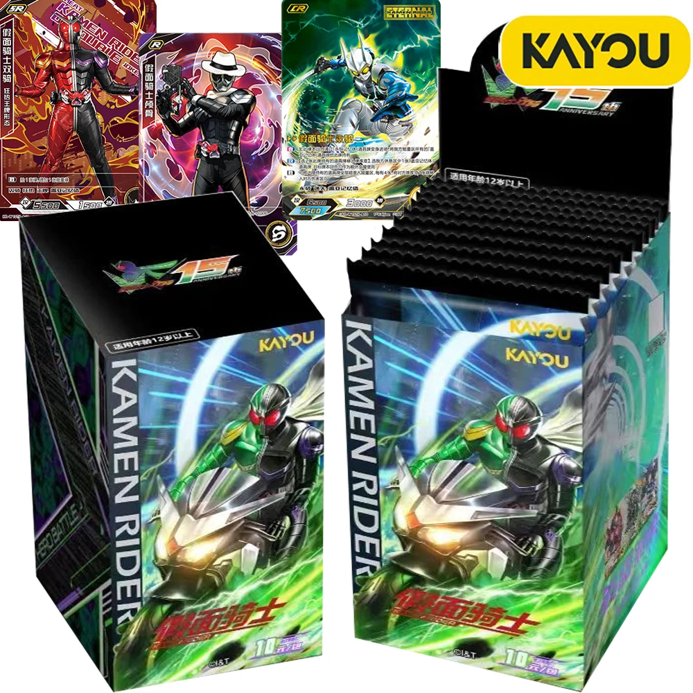 

Новые оригинальные коллекционные карты Kayou Kamen Rider, серия Tokusatsu, креативные изысканные периферийные устройства, боевые карты, подарок для фанатов