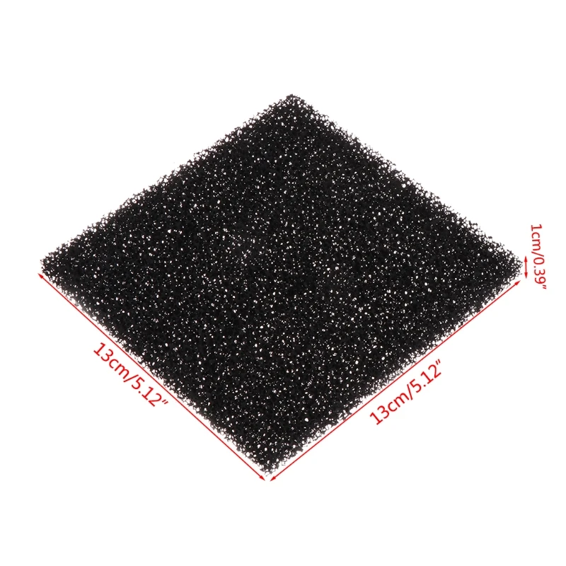 5 Pieces Aquarium Filter Media Activated Carbon Sponge Replacement Filter Foam Drop Shipping