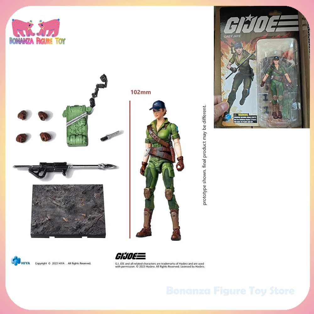 

Новая модель Hiya 1/18, изысканная мини-серия G.I.JOE Lady Jaye, фигурки, дизайн комнаты, украшение, игрушки на заказ, подарок на день рождения