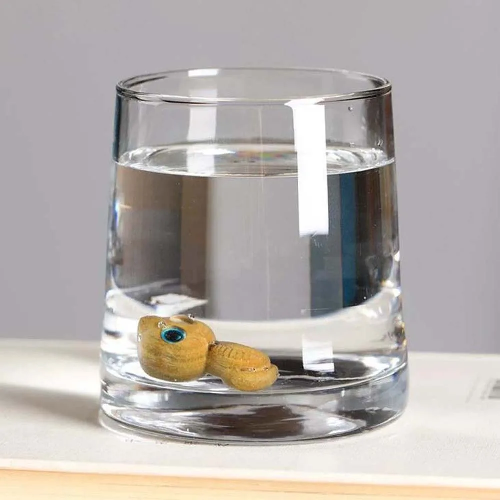 

Mini Zodiac Snake Keychain Cyan Eyes Waterproof New Year Carved Pendant Weaving Rope Auspicious