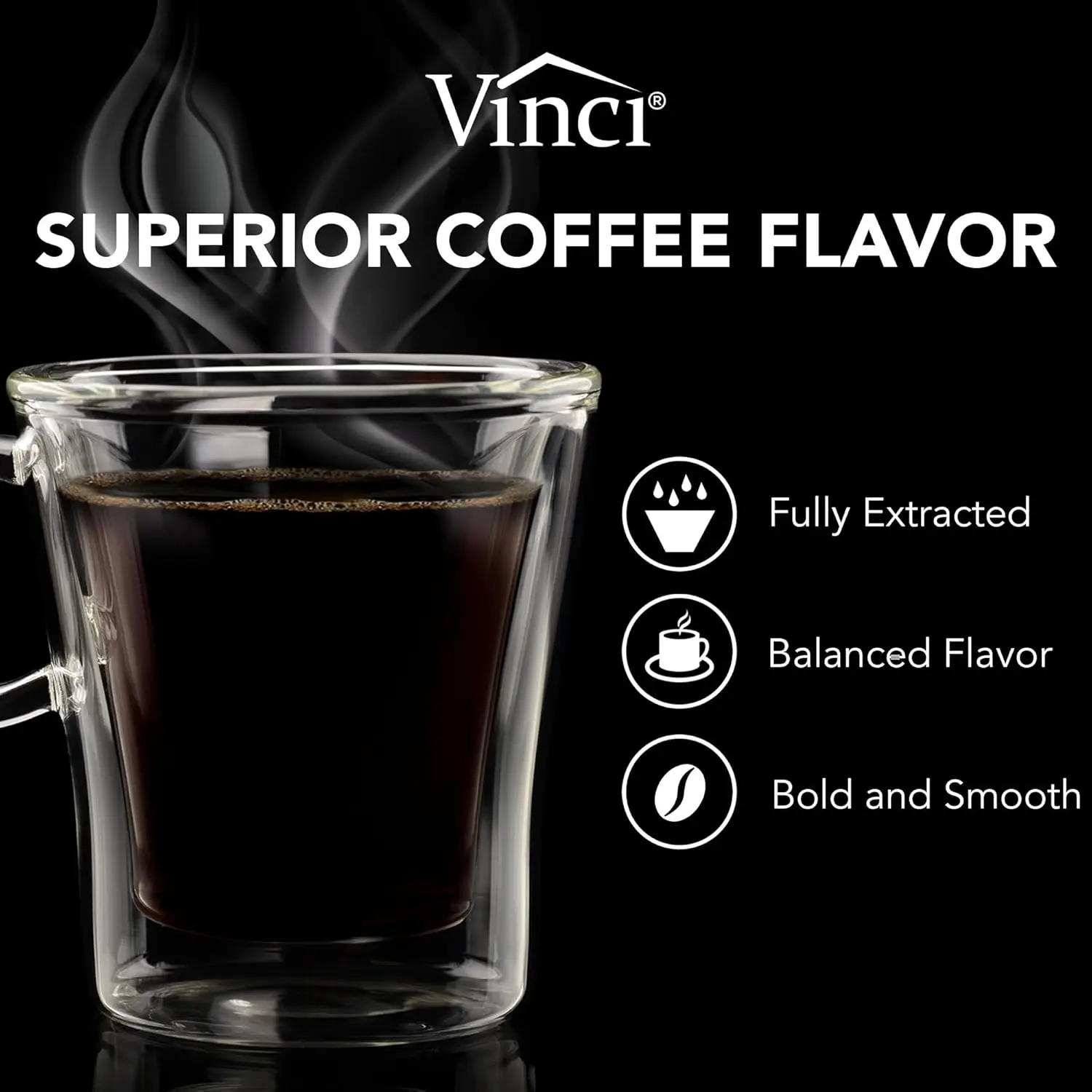 Rotating Spray Head Coffee Maker, 12-Cup Programmable Brewer with Bloom Cycle and Rotary Dispersion Technology, Black and Stainl