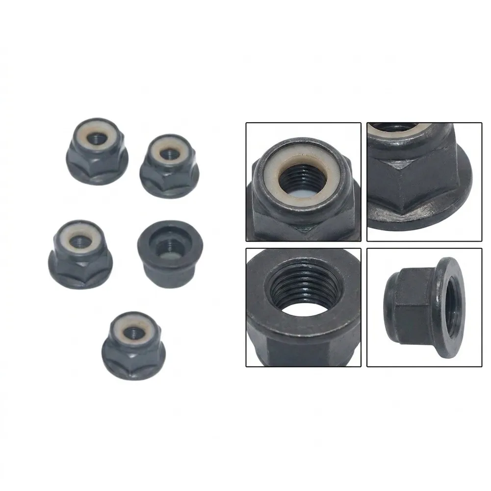 Stihl-Compatible For M10 Nuts for FS55 FS75 For FS80 FS85 FS120 For Brush Cutters Five-Unit Pack for Field Use