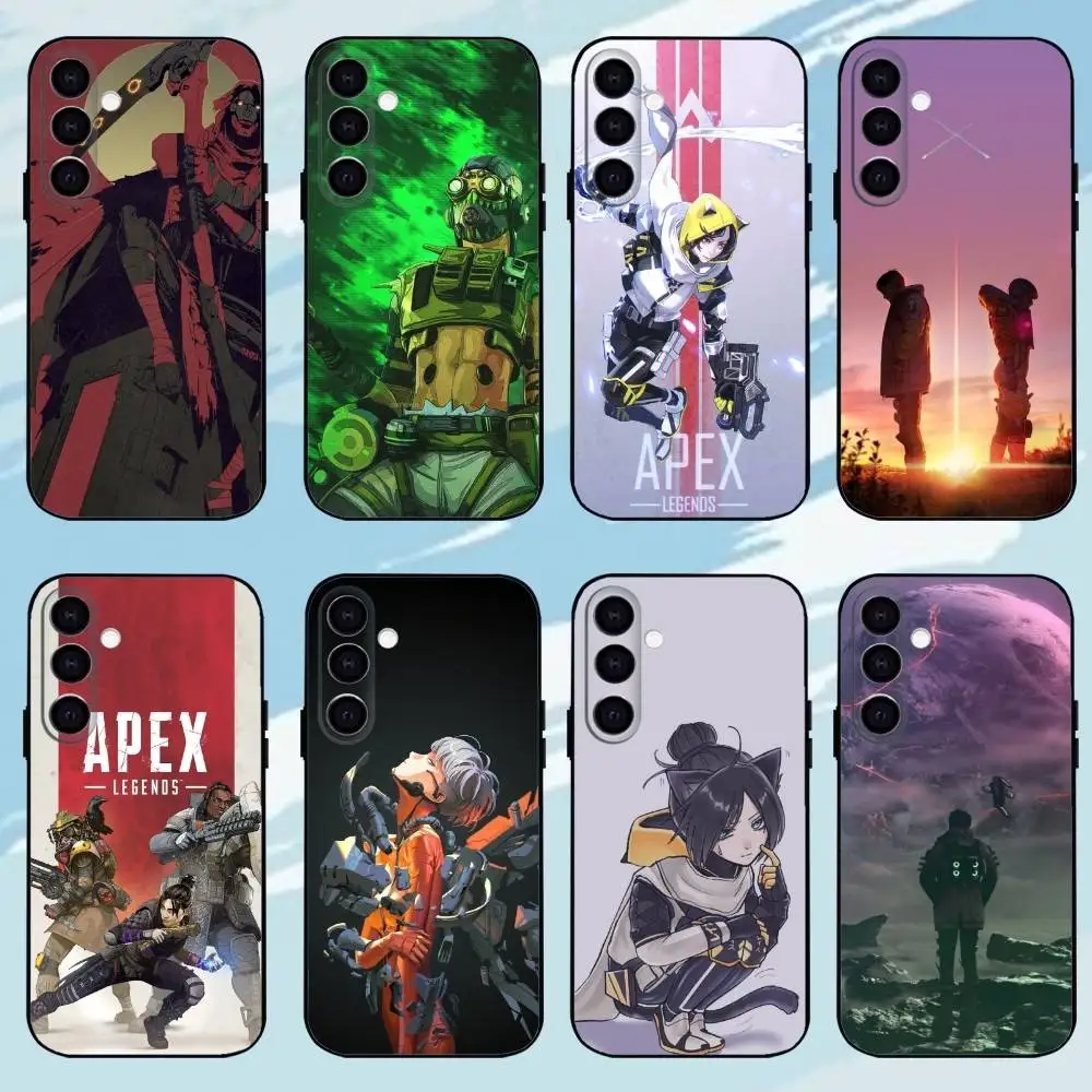 

Game A-Apex L-Legends Phone Case For Samsung Galaxy A73,A72,A71,A70,A53,A52,A51，Black Shell ll