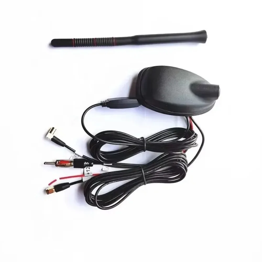 

Active Antenna Top Roof Mount Ante Universal for DAB+GPS+FM Antenna Active Amplified for Top Roof Mount Waterproof Dustproof