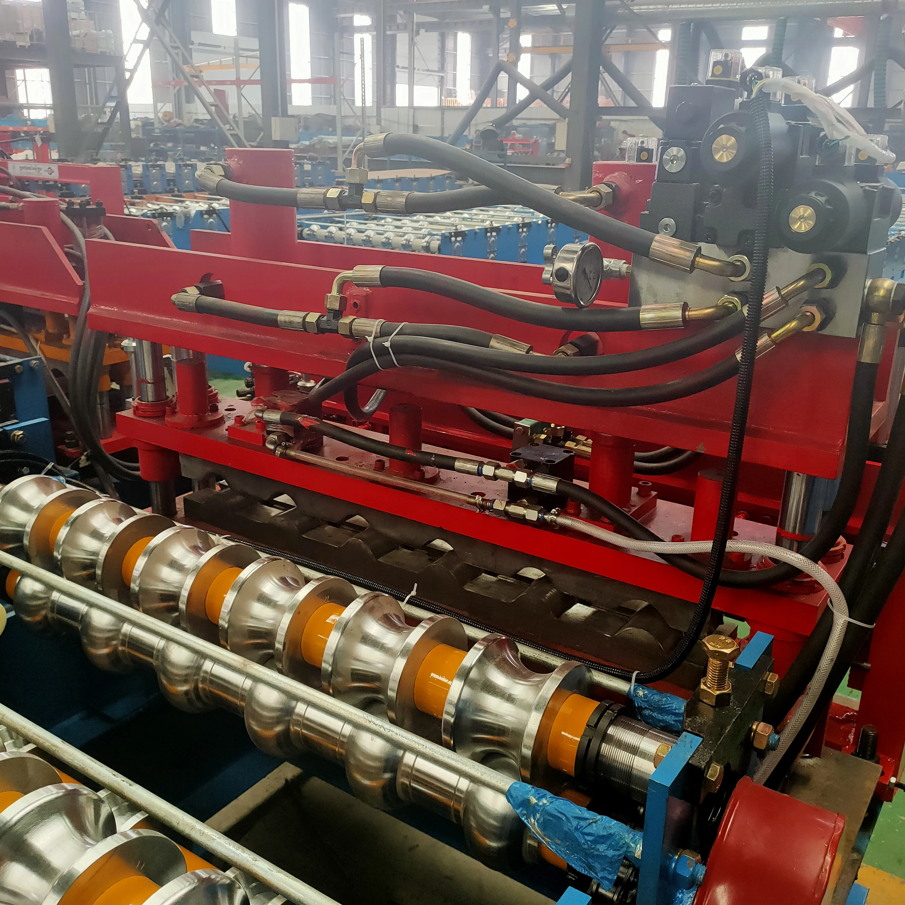 Double Steel Roll Forming Machine