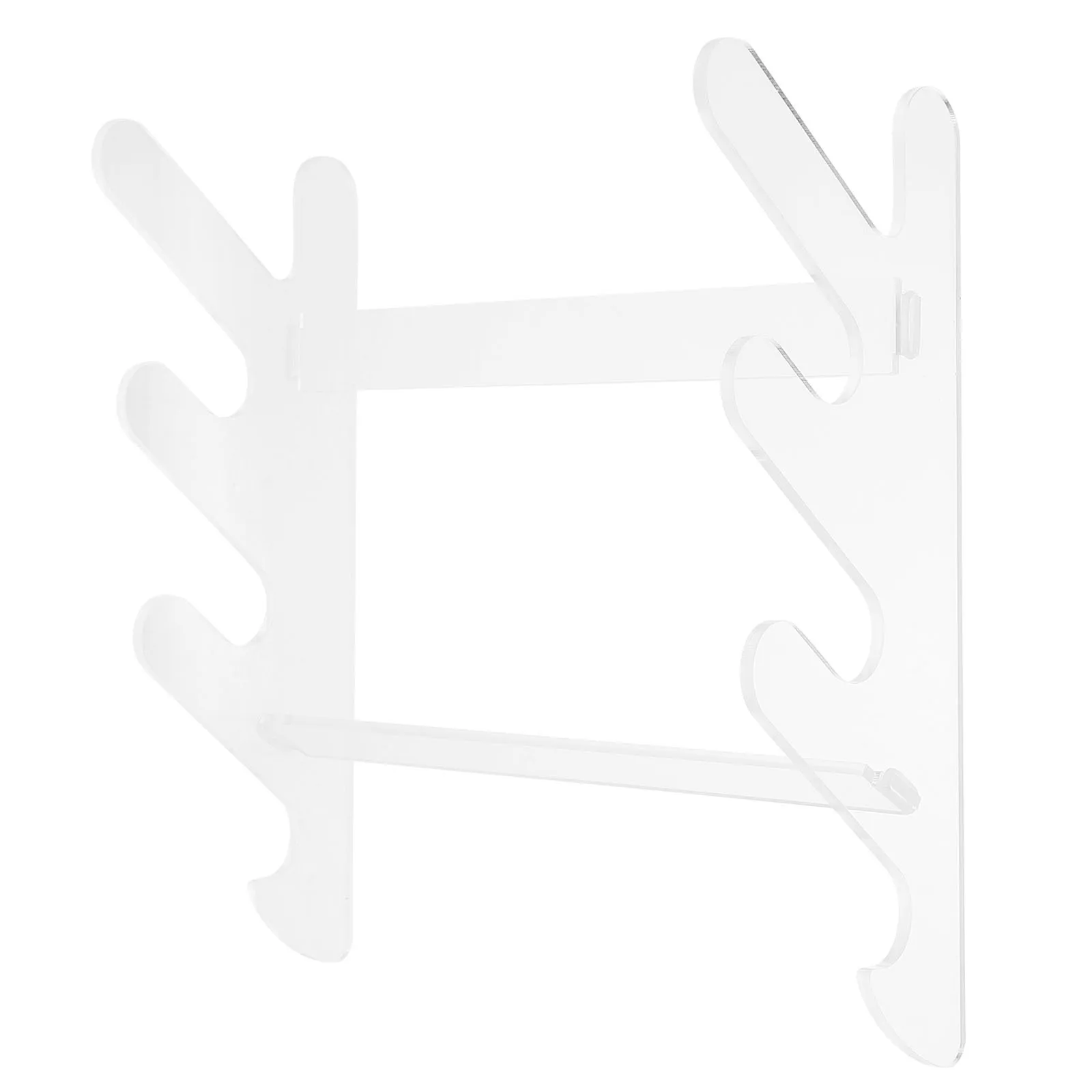 

Clear Acrylic Keyboard Stand For Desk Multifunctional Display Holder Compatible With Mechanical Gaming Keyboards Portable