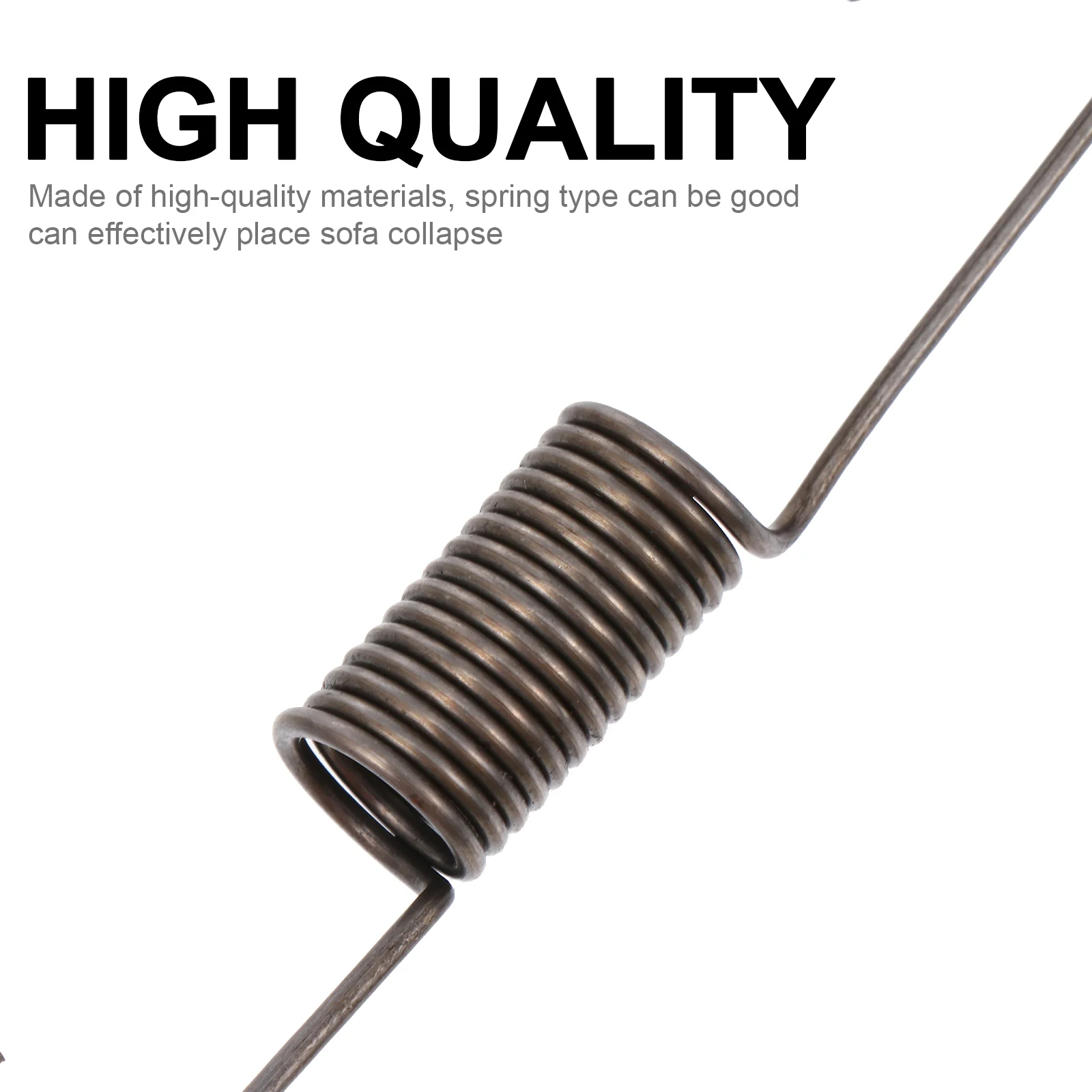 

100 Pcs Chaise Longue Snap Hook Sofas Recliner Spring Replacement Steel Furniture Hooks