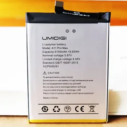 2023 Year Date 5150mAh Phone Battery for UMI Umidigi A11 Pro Max Battery Replacement