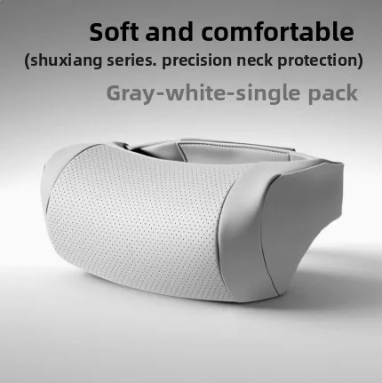 Memory Foam Car Neck Pillow PU Leather Car Headrest Pillows Car Neck Rest Seat Headrest Cushion Pad For Auto Interior Accessory image 6