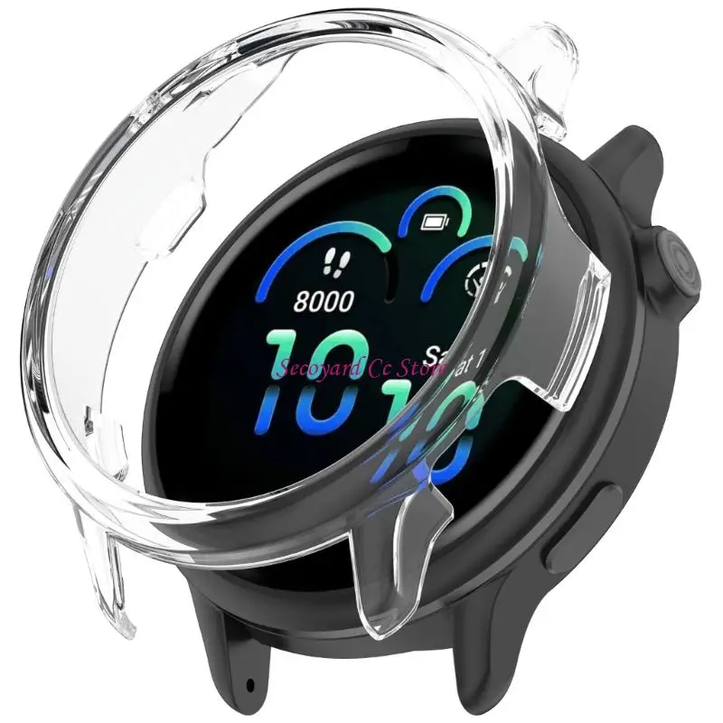 N3UC Case Smartwatch Case Shockproof Cover All-Around Protective Bumper Frame for Watch 6 45mm