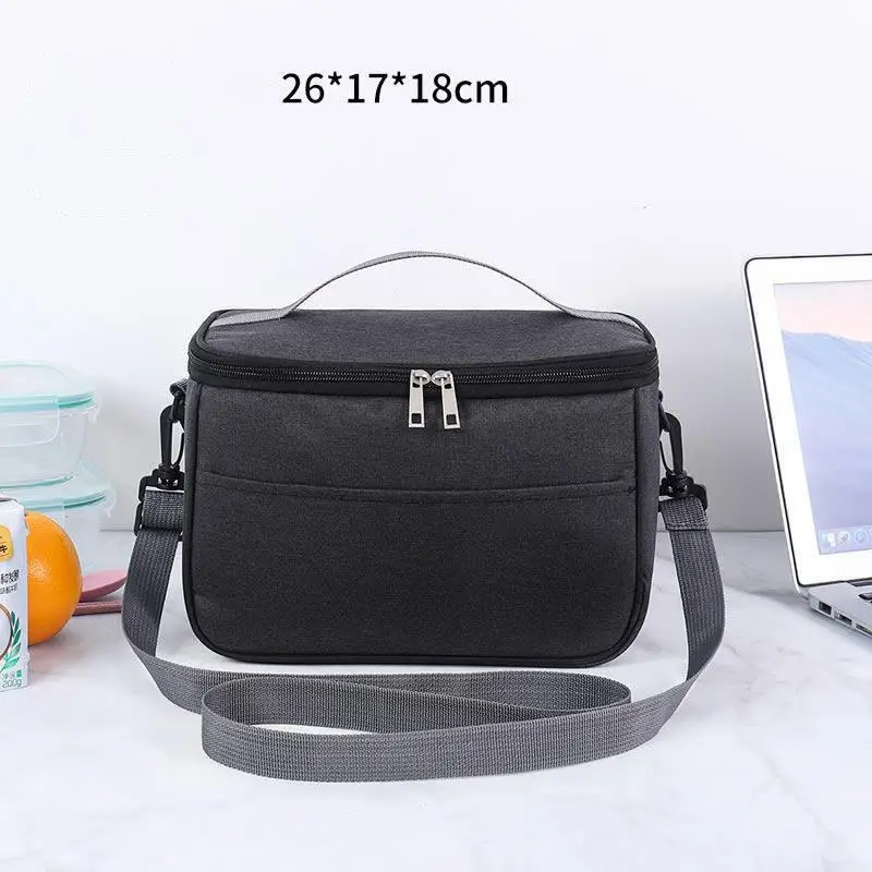 Portable Insulated Lunch Bag Waterproof Leaky Proof Picnic Bento Box Handheld Cold Preservation Outdoor Camping Travel Gear
