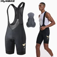 YKYWBIKE - Culote corto de ciclismo con 3 bolsillos para hombre, para verano, para bicicleta de carretera, MTB, equipo profesional, con almohadilla de Bélgica