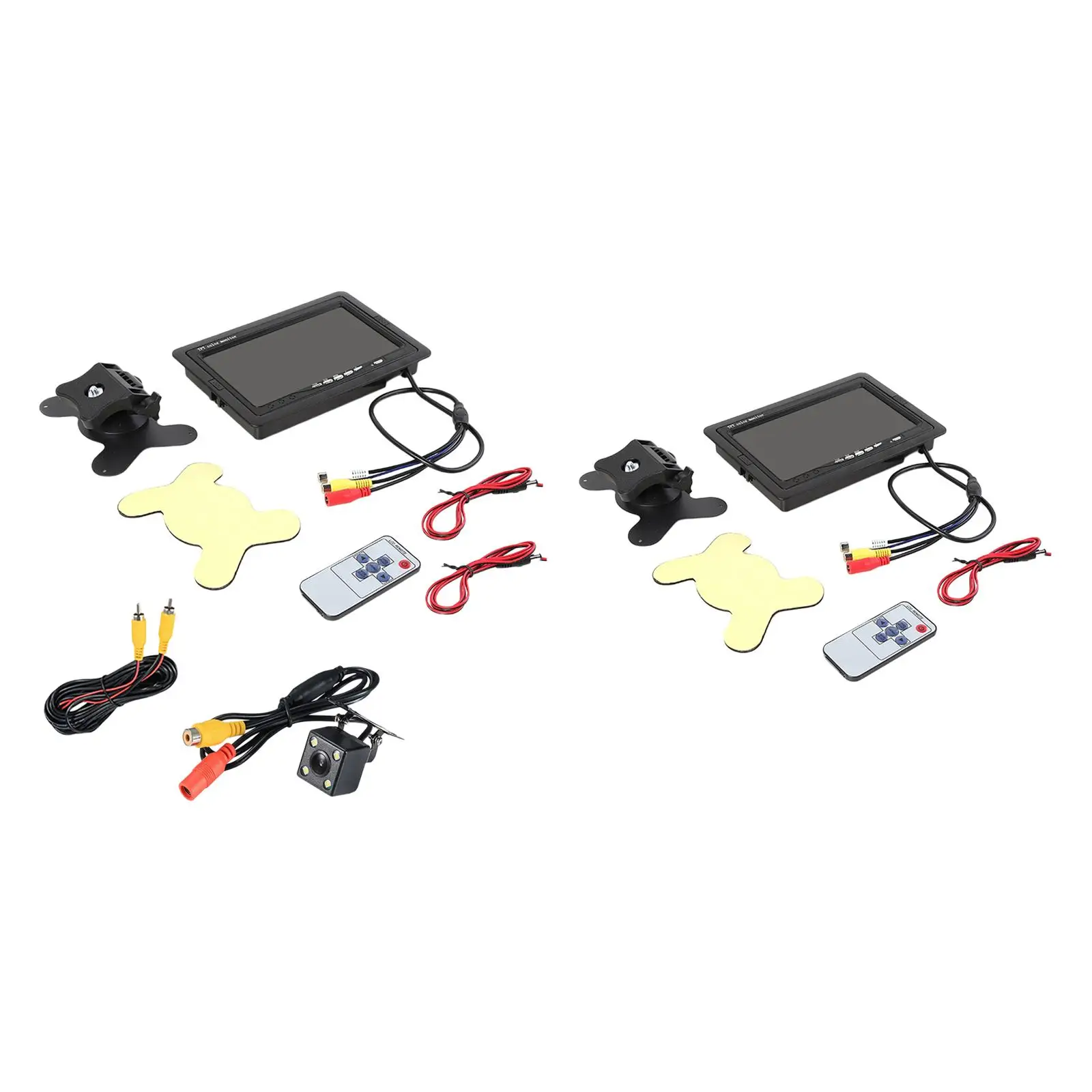 7Inches Car Rearview Display Monitor Set Truck Portable Monitor