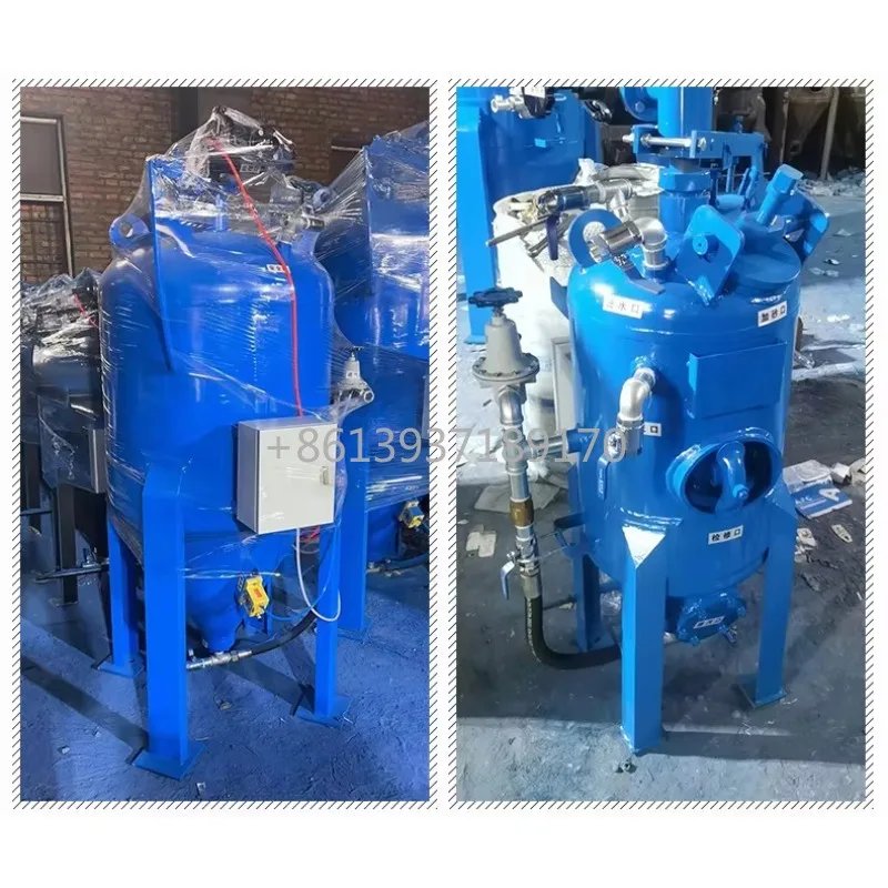 آلة السفع الرملي الرطبة ذات الضغط العالي آلة السفع الرملي المفتوحة المحمولة لإزالة الصدأ آلة السفع الرملي المائية الخالية من الغبار #5