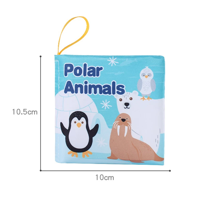 0-36 Months Soft Baby Books Toys Infant Early Learning Educate Toy Animal Fruit Car Cloth Book Sound Paper Puzzle Cloth Book Toy