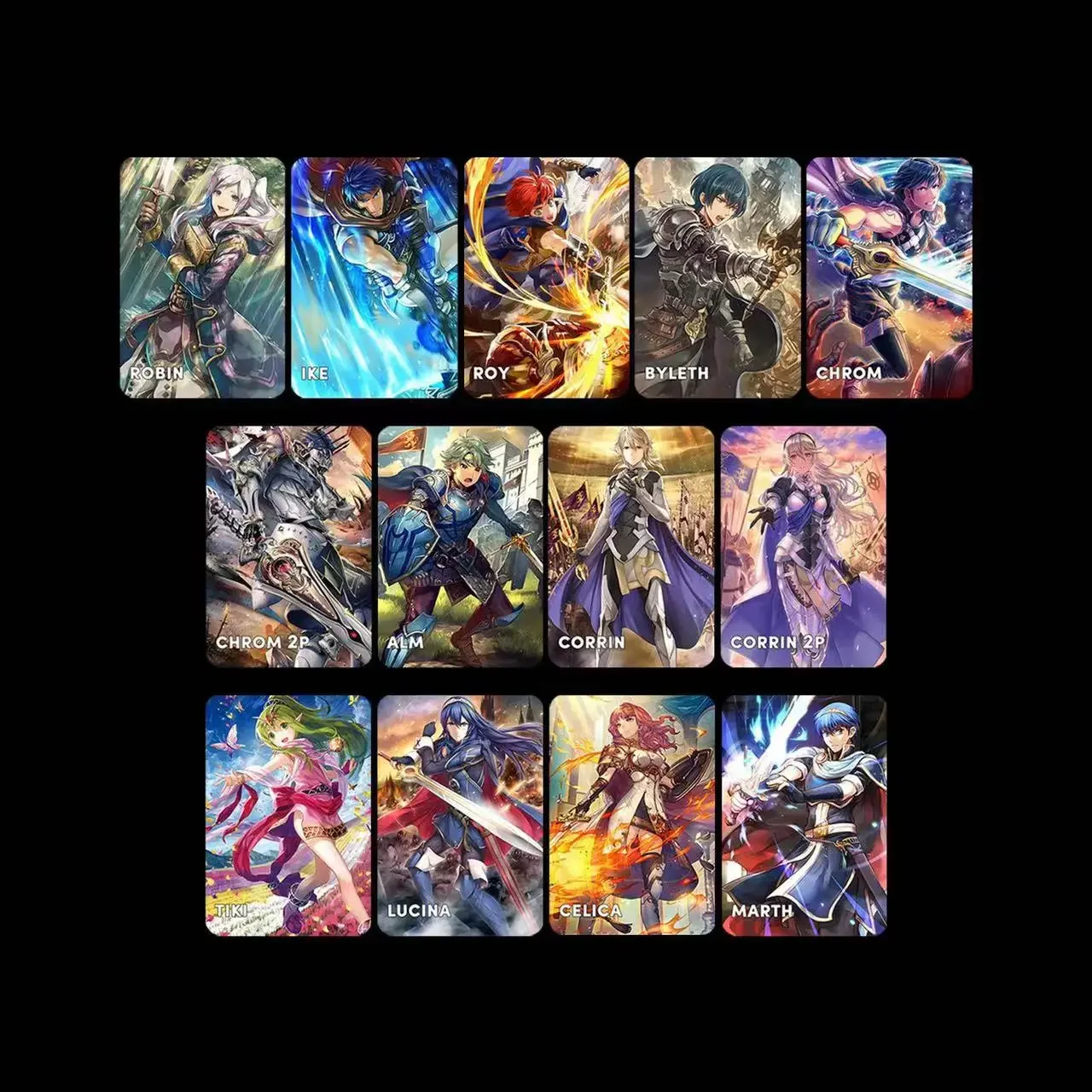 13PCS Flame Emblem Amiibo Card Switch Flame Emblem amiibo Card