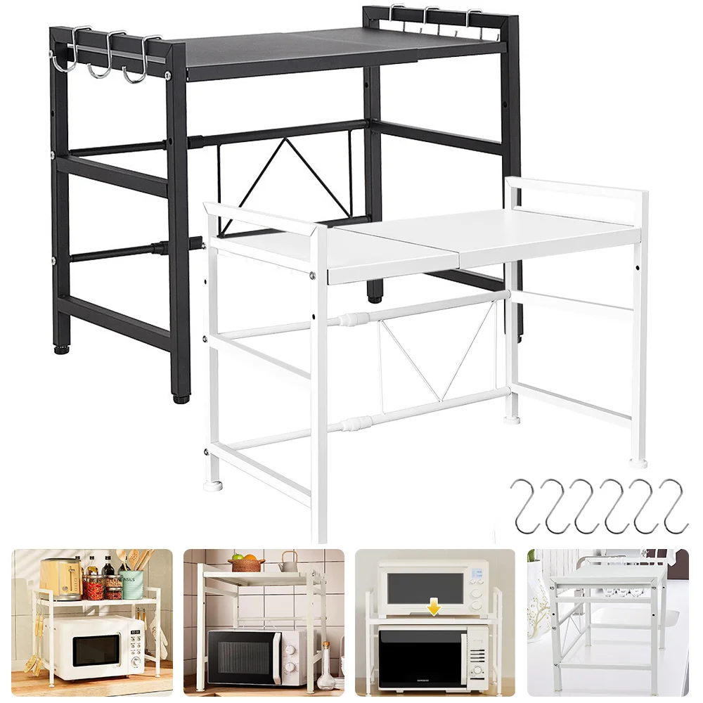 Microwave Storage Rack Microwave Oven Shelf Stand Rack Modern Kitchen Storage Rack Kitchen Microwave Organizer