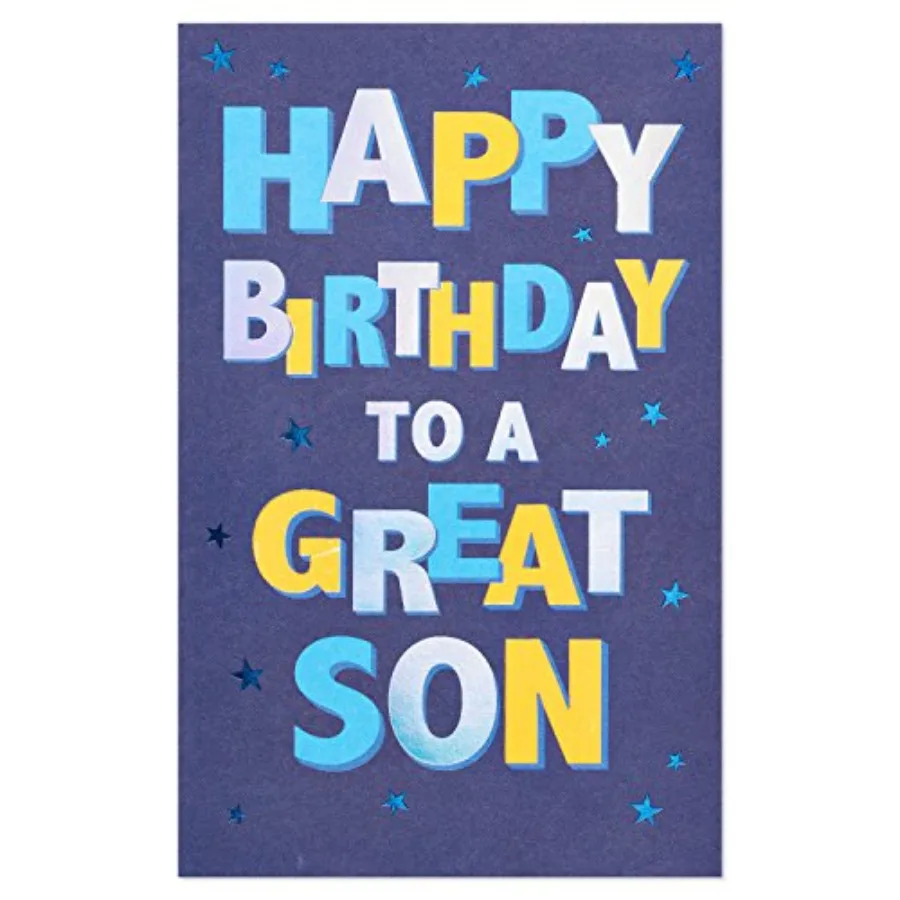 

Birthday Card for Son Celebrate
