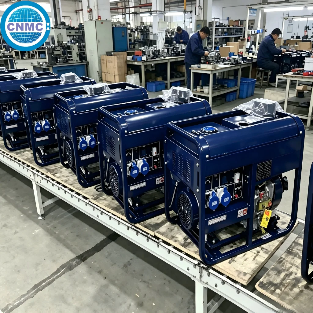 Petrol generators 3kw 5kw 6kw 7.5kw 9.5kw powered electricity generator With Wheel Electric start CE EPA Certified Home Use