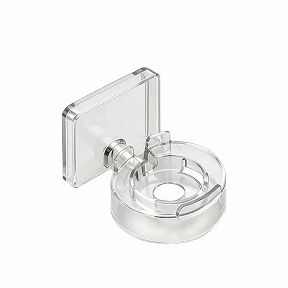 Wall Mounted Watch Charging Stand Multi-Functional Rotating Watch Display Rack Transparent No-Drill Watch Charging Station