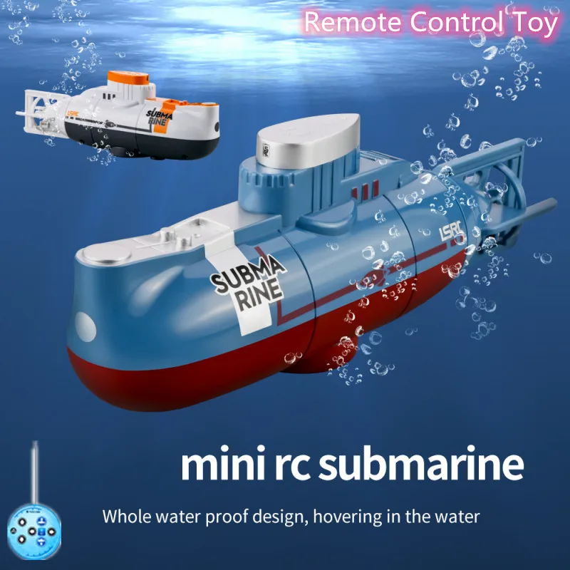 

6CH 3 motors High Speed Remote Control Submarine Mini Electric Simulation Waterproof Water RC boat Long Play Time Kid Toy gifts