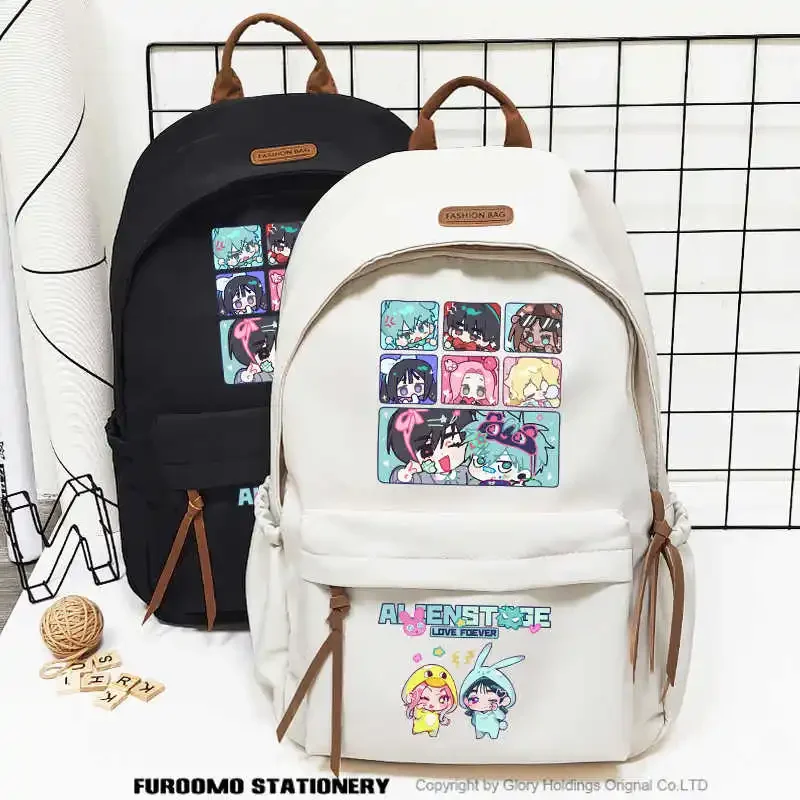 Anime Alien Stage Ivti Luka Cartoon Casual Schoolbag Backpack High-capacity Computer Casual Shoulders Bag Cosplay Student Gift